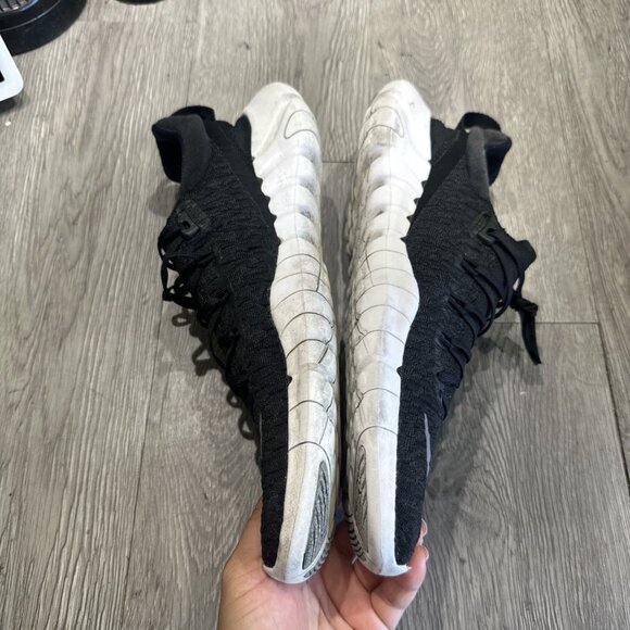 Nike Men's Free Run 5.0 Next Nature Black White Running Shoes, CZ1884-001 SZ 11 - Picture 10 of 10